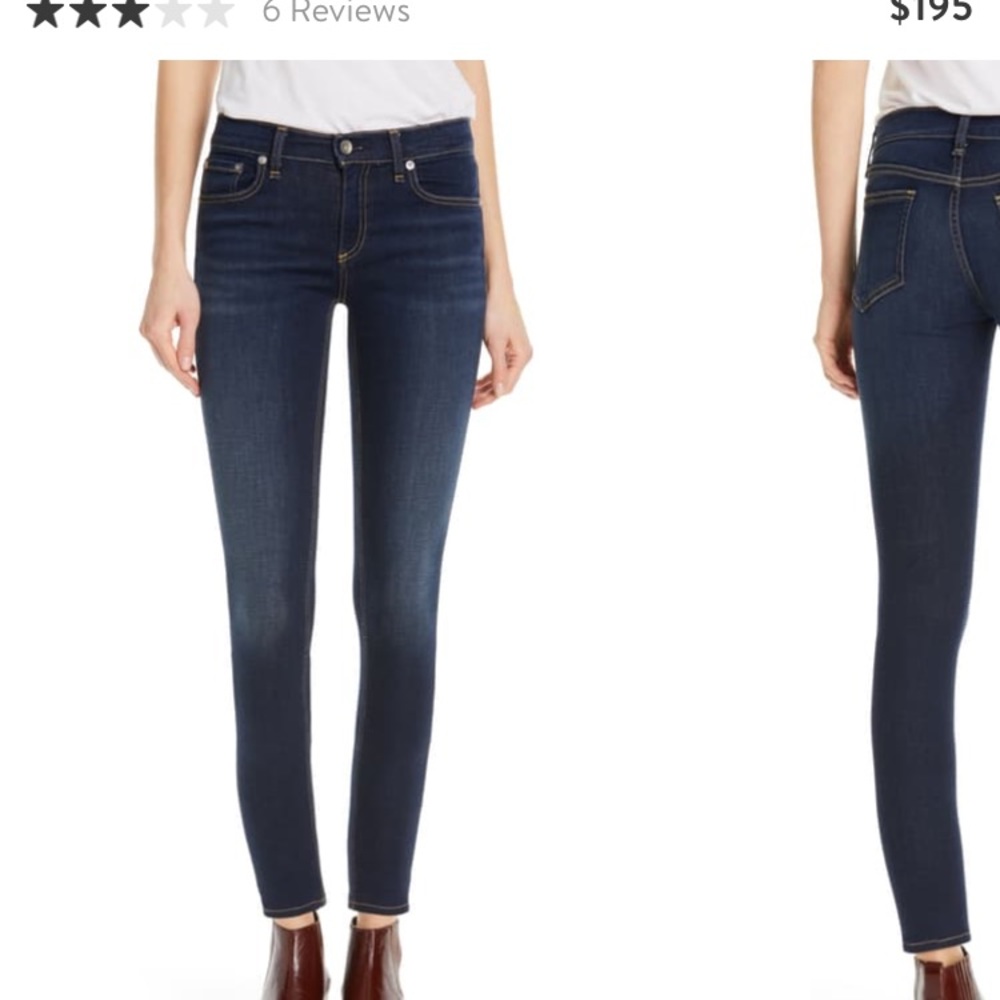 Rag and bone ankle skinny jeans - Picture 3 of 4